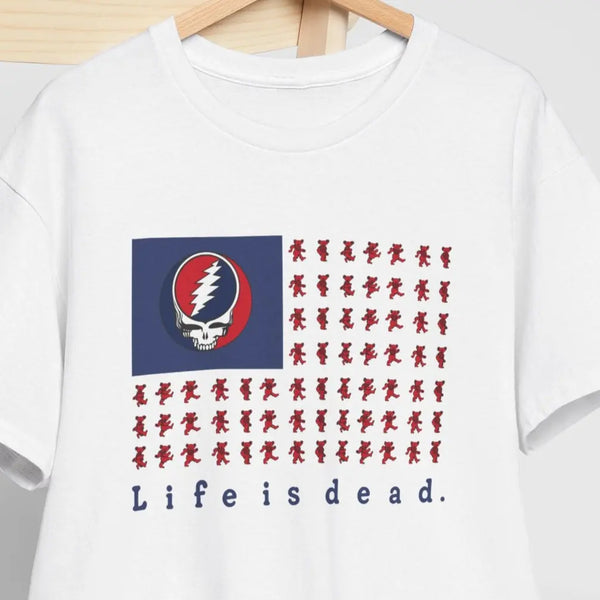 Grateful Dead - The United States Of The Dead US-Grown Ring-Spun Cotton T-Shirt - StealieShop